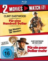 Für eine Handvoll Dollar / Für ein paar Dollar mehr (Blu-ray): - Universum Film  UFA 88875024239 - (Blu-ray Video / Western)