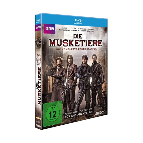 Musketiere, Die - Staffel #1 (BR) 3Discs Min: 500/DTS-HD2.0/HD-1080p     Polyband - Polyband & Toppic 7736235POY - (Blu-ray Video / TV-Serie)