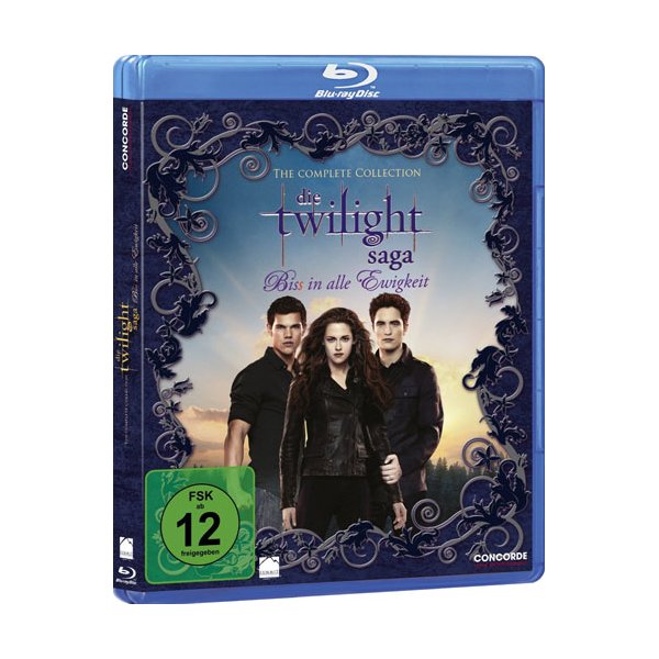 Twilight  Saga Complete Col.(BR) Softbox Min: 1502/DD5.1/WS  6Discs - Concorde 3975 - (Blu-ray Video / Fantasy)