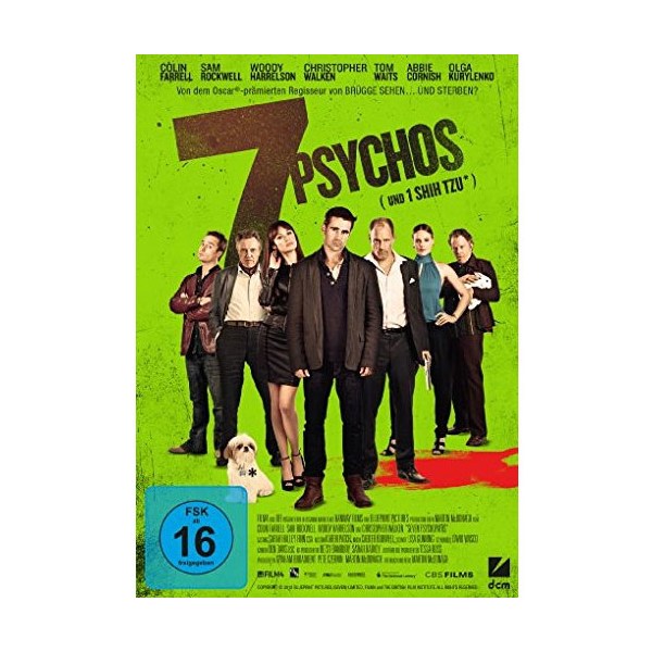 7 Psychos (DVD) Min: 106/DD5.1/WS - LEONINE 88875060749 - (DVD Video / Komödie)