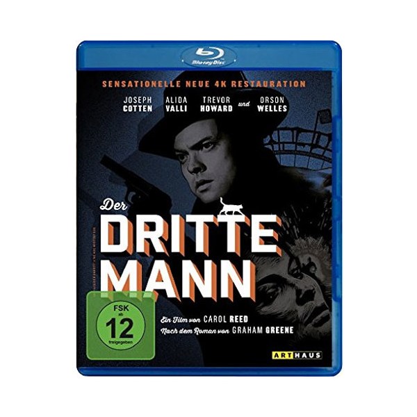 Dritte Mann, Der (BR) S.E. Min: 104/DD/WS s/w    Digital Remastered - Arthaus 0504982.1 - (Blu-ray Video / Thriller)