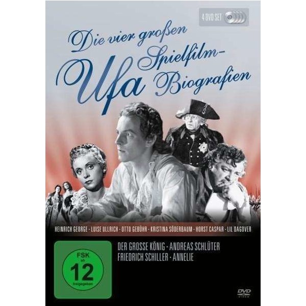 Die vier großen UFA Spielfilm-Biografien - Koch Media GmbH 1011120 - (DVD Video / Wahre Begebenheit)