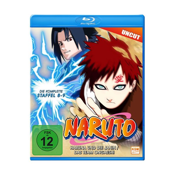 Naruto - Staffel 8 & 9 (BR) Haruna/Team Min: 833/DD/VB   Ep.: 184-220 - KSM K4281 - (Blu-ray Video / Anime)