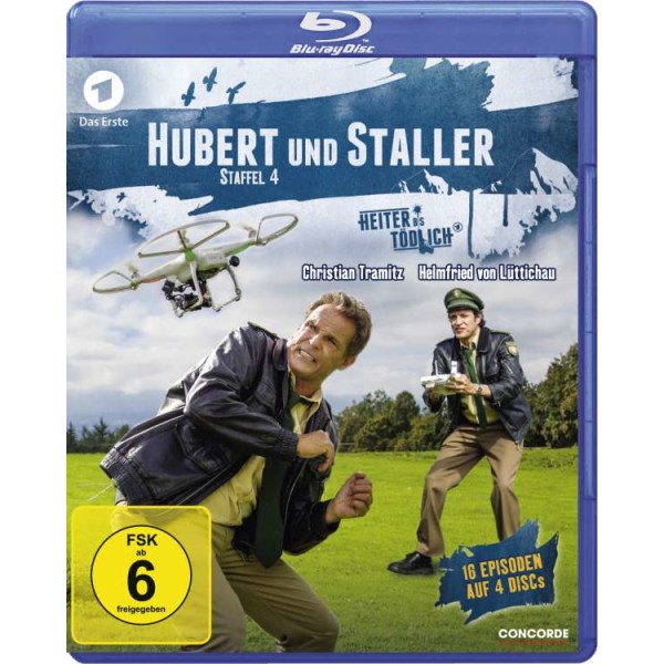 Hubert und Staller Staffel 4 (Blu-ray): - Concorde Home Entertainment 4039 - (Blu-ray Video / TV-Serie)