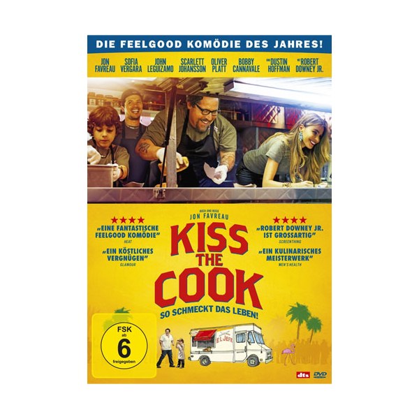 Kiss the Cook (DVD) So schmeckt d.Leben! Min: 110/DD5.1/WS - Koch Media 1004938 - (DVD Video / Komödie)