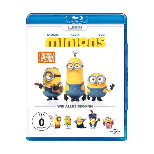 Minions - Der Film (BR) +UV Min: 94/DD5.1/WS - Universal Picture 8302638 - (Blu-ray Video / ANIMATION)