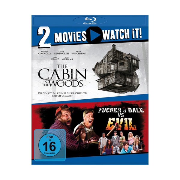 Tucker & Dale / Cabin in the Woods (BR) Min: 183/DD5.1/WS    Doppelset, 2Discs - LEONINE 88875146059 - (Blu-ray Video / Horror/Komödie)