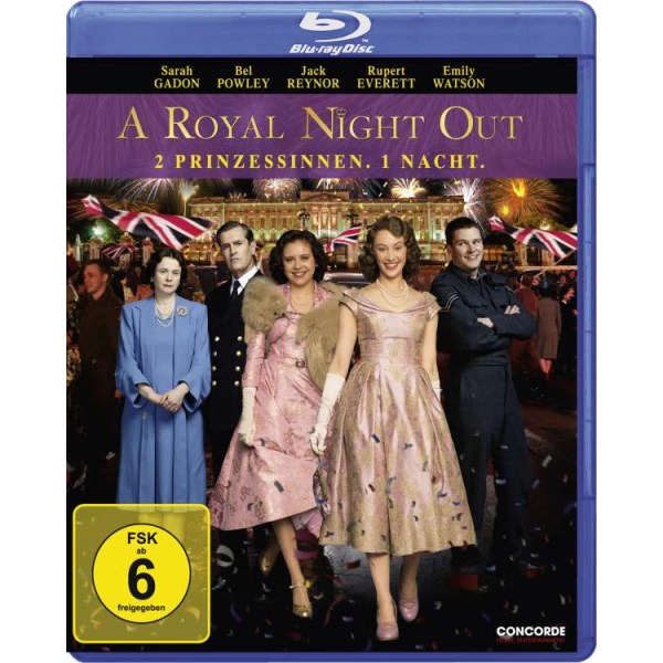 Royal Night Out, A (BR) 2 Prinzessinen1 Nacht, Min: 97/DD5.1/WS - Concorde 4091 - (Blu-ray Video / Komödie)