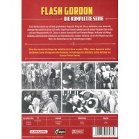 Flash Gordon - Kompl. Serie (DVD) 4Disc Min: 722/DD2.0/VB...