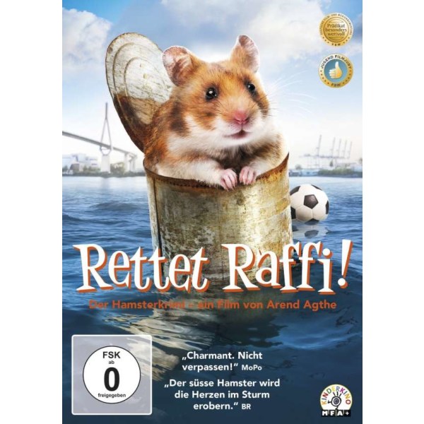 Rettet Raffi! - Der Hamsterkrimi - ALIVE AG 5658004 - (DVD Video / Kinderfilm)