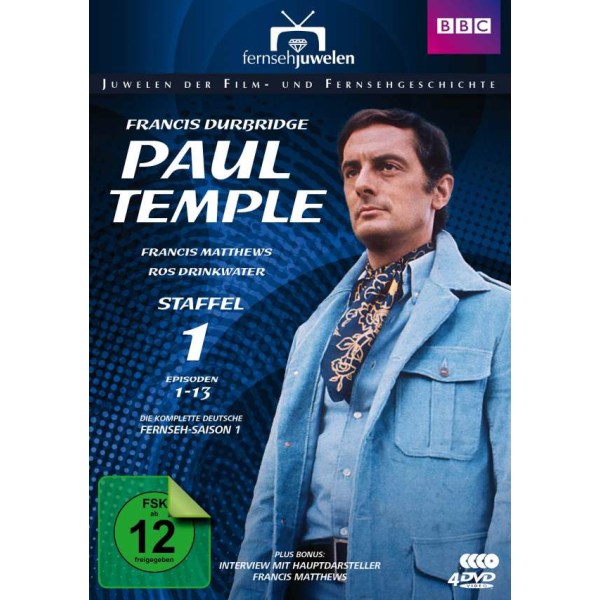 Francis Durbridge: Paul Temple Staffel 1 - ALIVE AG 6416620 - (DVD Video / Krimi)