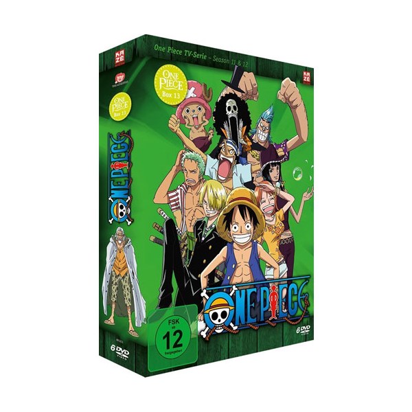 One Piece BOX 13 (DVD)  TV-Serie  6DVDs AV Visionen - AV-Vision AV1213 - (DVD Video / Zeichentr.)