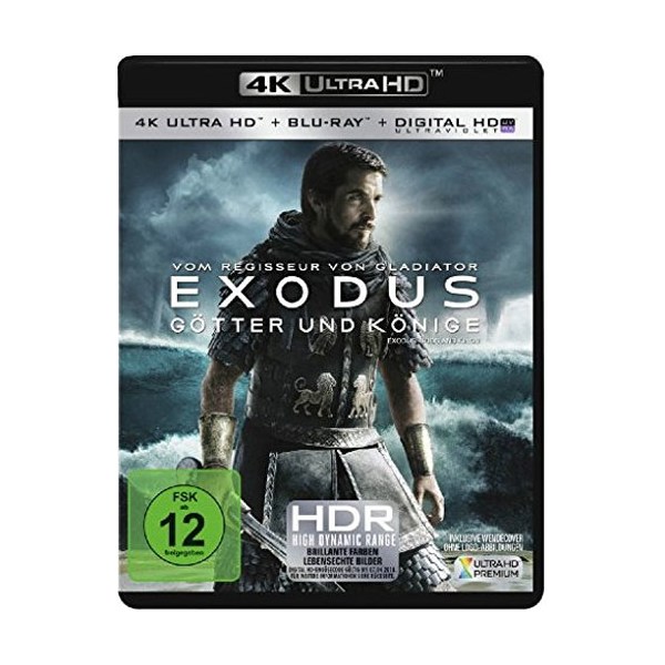 Exodus - Götter und Könige (UHD+BR) 4K Min: 149DD5.1WS  2Disc - LEONINE 6152288 - (Ultra HD Blu-ray / Historien/Monumental)