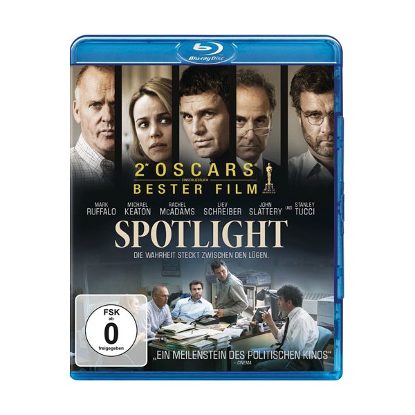 Spotlight (BR) Min: 129/DD5.1/WS - Paramount/CIC 8307722 - (Blu-ray Video / Drama)