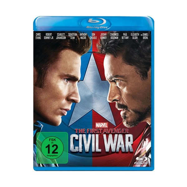 First Avenger: Civil War (BR) Min: 147/DD5.1/WS - Disney BGY0143404 - (Blu-ray Video / Action)