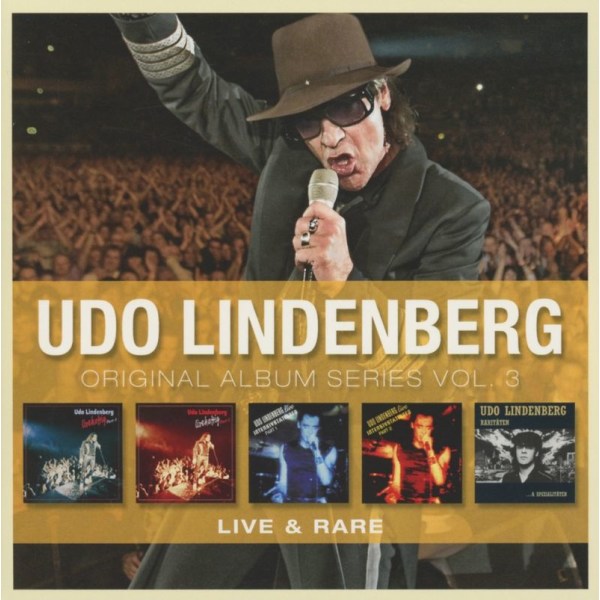 Udo Lindenberg & Das Panikorchester: Original Album Series Vol.3 (Live & Rare) - Rhino 505310581992 - (Musik / Titel: H-Z)