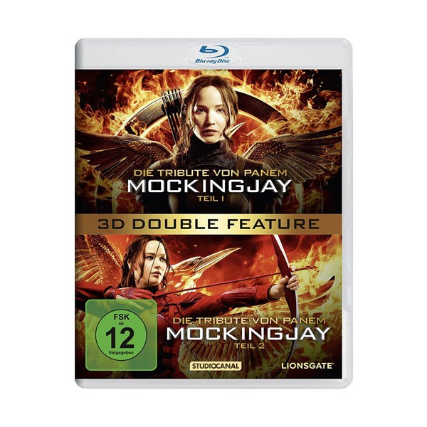 Tribute von Panem 3 1&2 3D(BR)Mockingjay DOUBLE FEATURE, 2Disc - STUDIOCANAL 0505755.1 - (Blu-ray Video / Science Fiction)