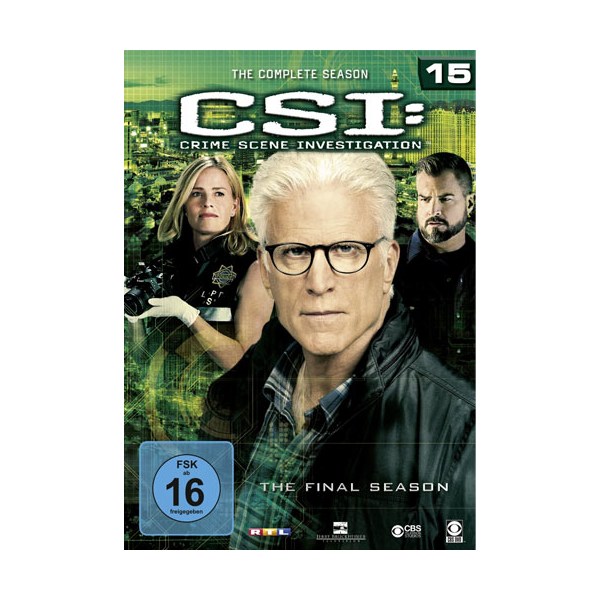 CSI: Crime Scene Investigation 15 (DVD) Min: 736/DD5.1/WS  Las Vegas Season 15 - LEONINE 88875194689 - (DVD Video / TV-Serie)