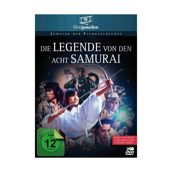 Legende von den acht Samurai (DVD) K+Ex.Min: 260/DD5.1/WS Kino- & Extendet Vers. - ALIVE AG 6416980 - (DVD Video / Fantasy)