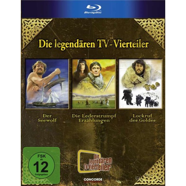 Die legendären TV-Vierteiler (Blu-ray) - Concorde Home Entertainment 4132 - (Blu-ray Video / Abenteuer)