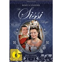 Sissi  Trilogie (BR+DVD) Juwelen-Edition 7Disc, 3BR+3DVD+1Bonus-DVD, Filmjuwelen - ALIVE AG 6417250 - (Blu-ray Video / Drama)