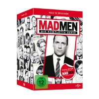 Mad Men - Compl. Collection (DVD) 30DVDs Limitiert, Season 1-7 Visitenkarten Etu