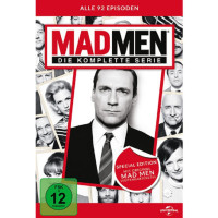 Mad Men - Compl. Collection (DVD) 30DVDs Limitiert, Season 1-7 Visitenkarten Etu