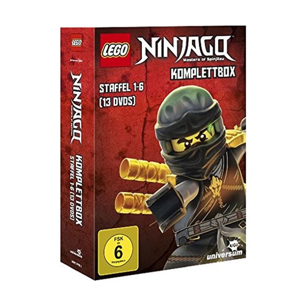 LEGO: Ninjago - BOX Staffel 1-6 (DVD) Min: 1606/DD/WS  13Disc - LEONINE 88985387829 - (DVD Video / ANIMATION)