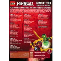 LEGO: Ninjago - BOX Staffel 1-6 (DVD) Min: 1606/DD/WS  13Disc - LEONINE 88985387829 - (DVD Video / ANIMATION)