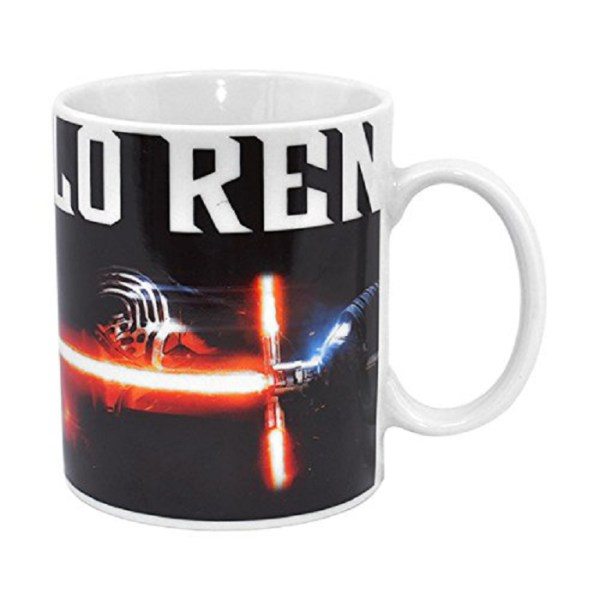 Star Wars VII - Kylo Ren Keramiktasse 350ml - Disney 0707226816087 - (Merchandise / Merch Leuchten/Tassen)