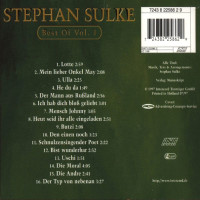 Stephan Sulke: The Best Of Stephan Sulke Vol.1 - Electrola 8225862 - (CD / Titel: Q-Z)