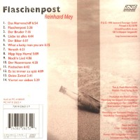 Reinhard Mey: Flaschenpost - Odeon 8226232 - (CD / Titel:...