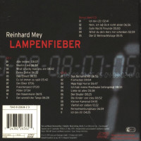 Reinhard Mey: Lampenfieber - Odeon 8226362 - (CD / Titel: Q-Z)