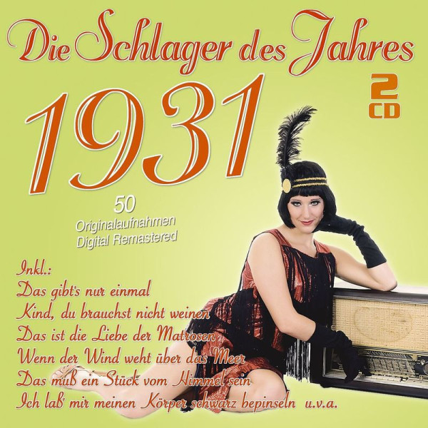 Die Schlager des Jahres 1931 - MusicTales 2087059 - (CD / D)