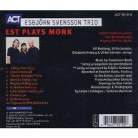 E.S.T. - Esbjörn Svensson Trio: Plays Monk - Act 0090102ACT - (Jazz / CD)