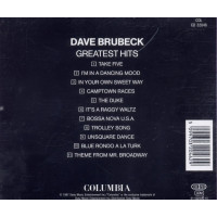 Dave Brubeck (1920-2012): Greatest Hits - CBS COLCD32046...