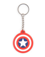 Marvel Comics -Captain America Shield Logo Rubber...