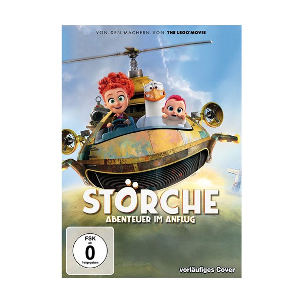 Störche: Abenteuer im Anflug (DVD) Min: 87/DD5.1/WS - Universal Pictures 1000632818 - (DVD Video / ANIMATION)