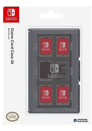 Switch Card Case (24) schwarz  HORI - Hori NSW-025U - (Nintendo Switch Hardware / Zubehör)