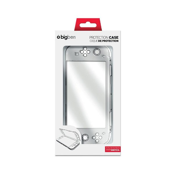 Switch Polycarbonat Case (smokey clear) Protection Case - Bigben Interactive BB354911 - (Nintendo Switch Hardware / Zubehör)