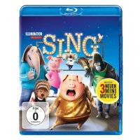 SING (BR) +UV, inkl. 3 Mini-Movies Min: 114/DD5.1/WS...