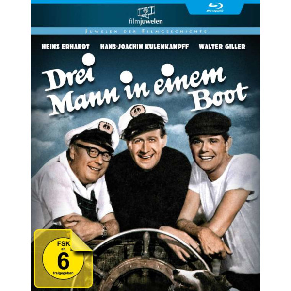 Drei Mann in einem Boot (Blu-ray): - ALIVE AG 6417515 - (Blu-ray Video / Komödie)