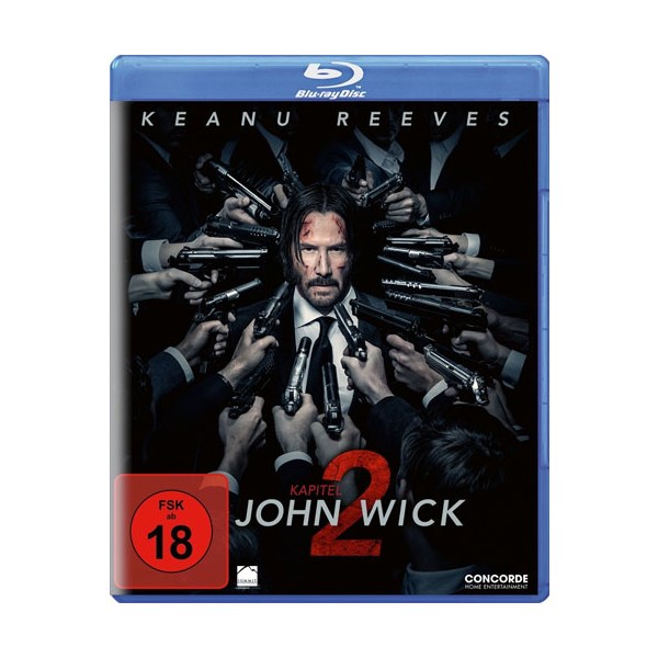 John Wick #2 (BR)  Kapitel 2 Min: 117/DD5.1/WS - Concorde 4198 - (Blu-ray Video / Action)