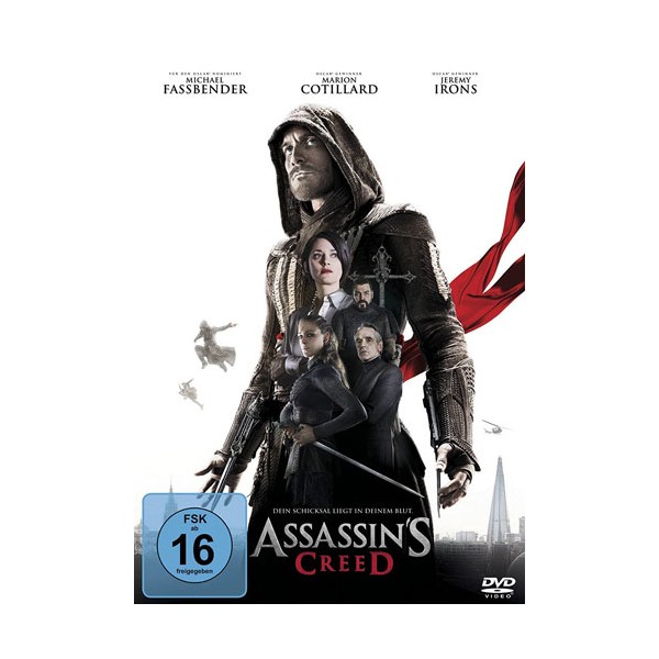 Assassins Creed - Der Film (DVD) Min: 140/DD5.1/WS - Fox 6367208DE - (DVD Video / Action)