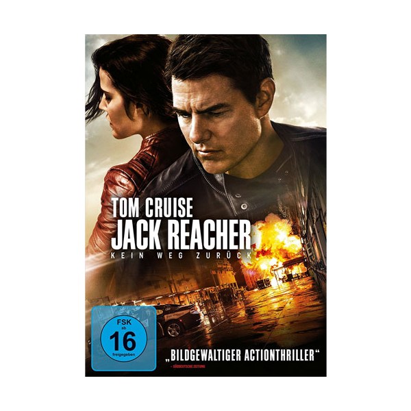 Jack Reacher #2: Kein Weg zurück (DVD) Min: 114/DD5.1/WS - Paramount/CIC 3104238 - (DVD Video / Action)