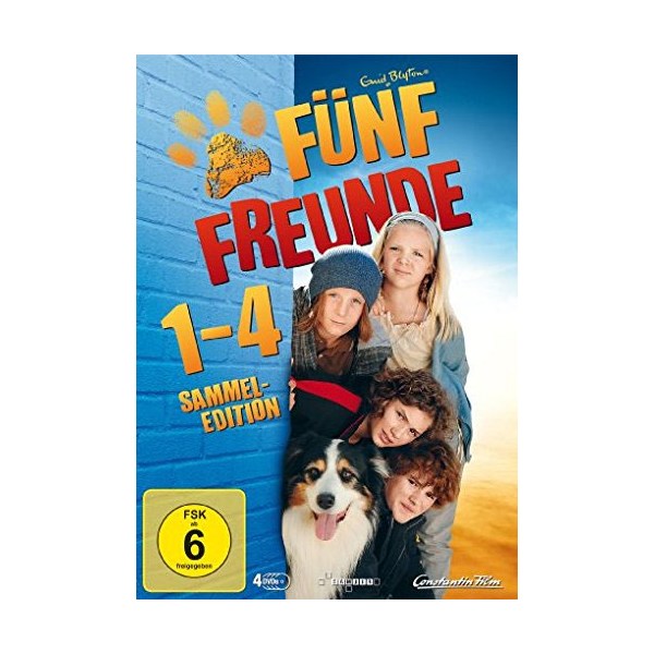 Fünf Freunde  1-4 (DVD) Movie Collection Min: 362/DD5.1/WS  limitierte Auflage - Highlight 976897484 - (DVD Video / Family)