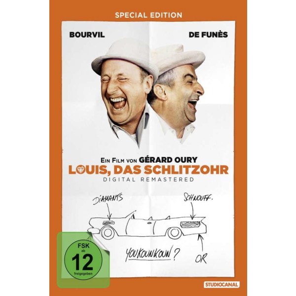 Louis, das Schlitzohr (Special Edition) - STUDIOCANAL 0505561.1 - (DVD Video / Komödie)