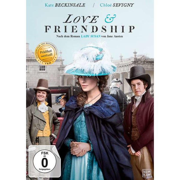 Love & Friendship (nach »Lady Susan« von Jane Austen) - KSM GmbH K4973 - (DVD Video / Literaturverfilmung)