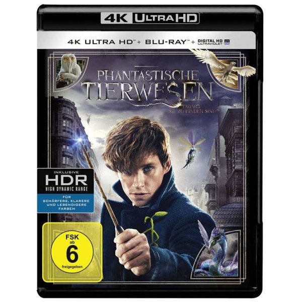 Phantastische Tierwesen und wo sie zu finden sind (Ultra HD Blu-ray) - Warner Home Video Germany 1000637109 - (Ultra HD Blu-ray / Fantasy)