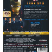 Iron Man (2008) (Ultra HD Blu-ray & Blu-ray) -...